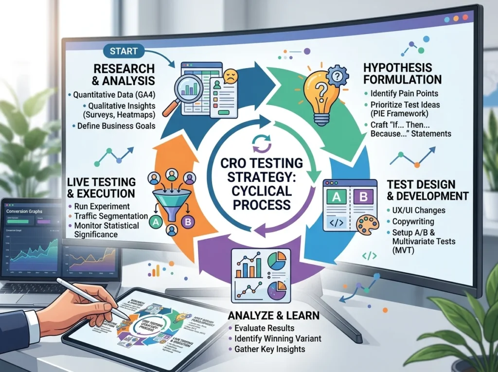 Conversion Rate Optimization Testing Strategy