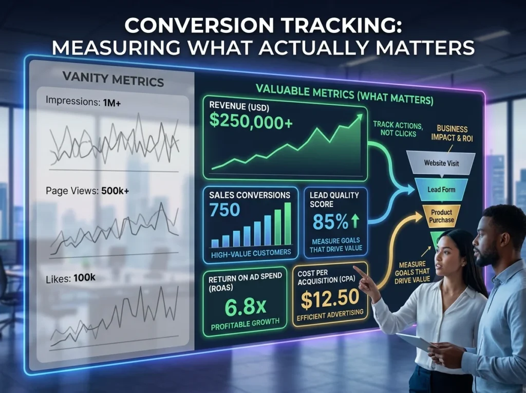 Conversion Tracking Measuring What Actually Matters
