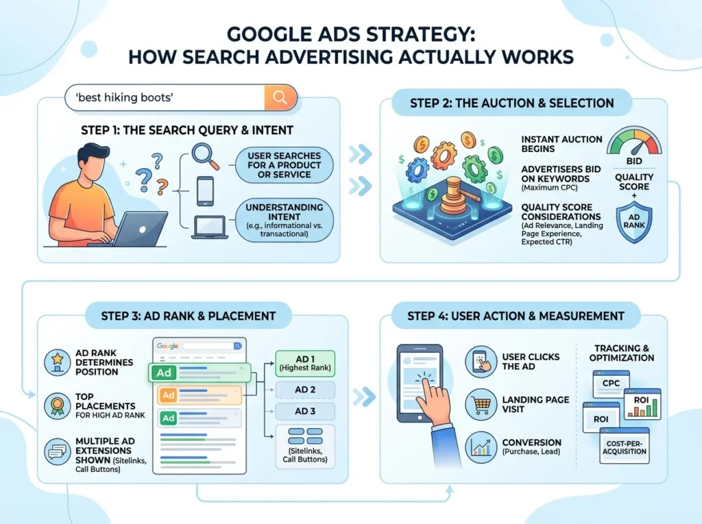 Google Ads Strategy How Search Advertising Actually Works