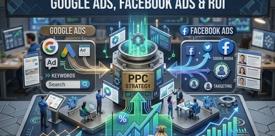 PPC Advertising Strategy Complete Guide to Google Ads, Facebook Ads & ROI