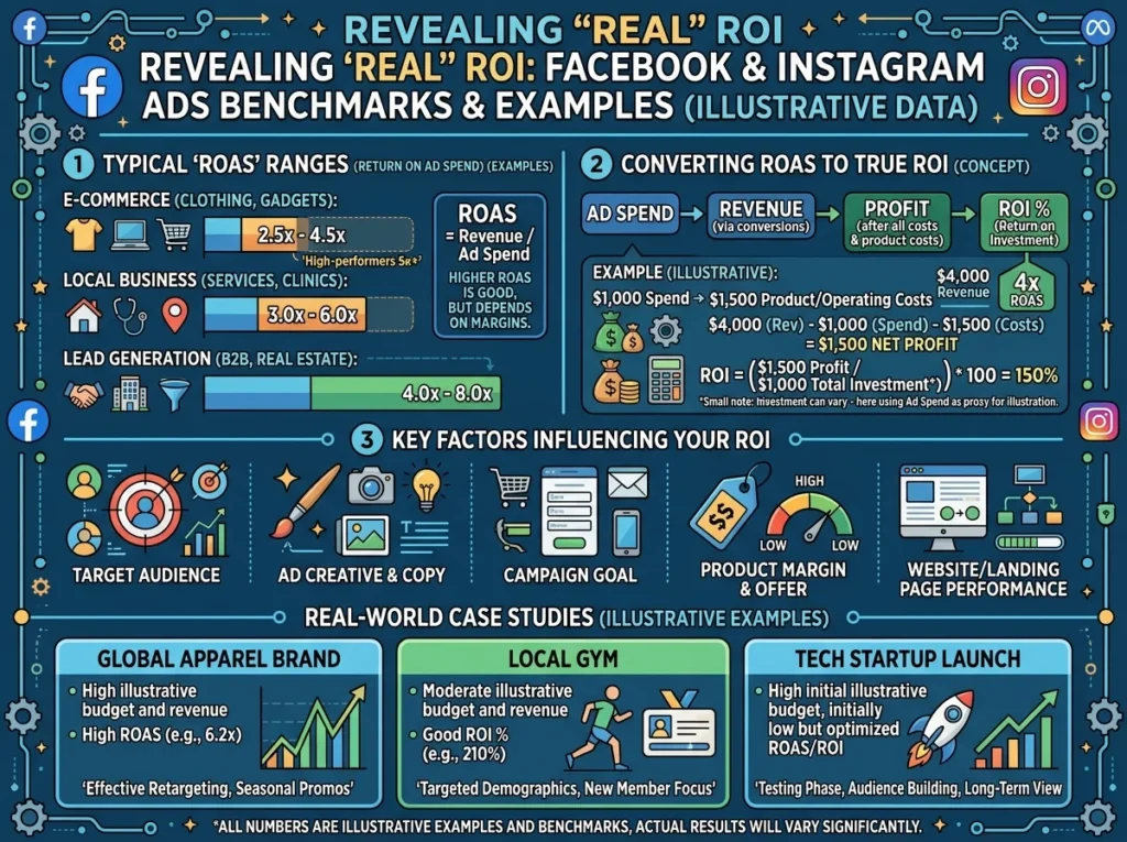 Real ROI Numbers for Facebook Instagram Ads ROI