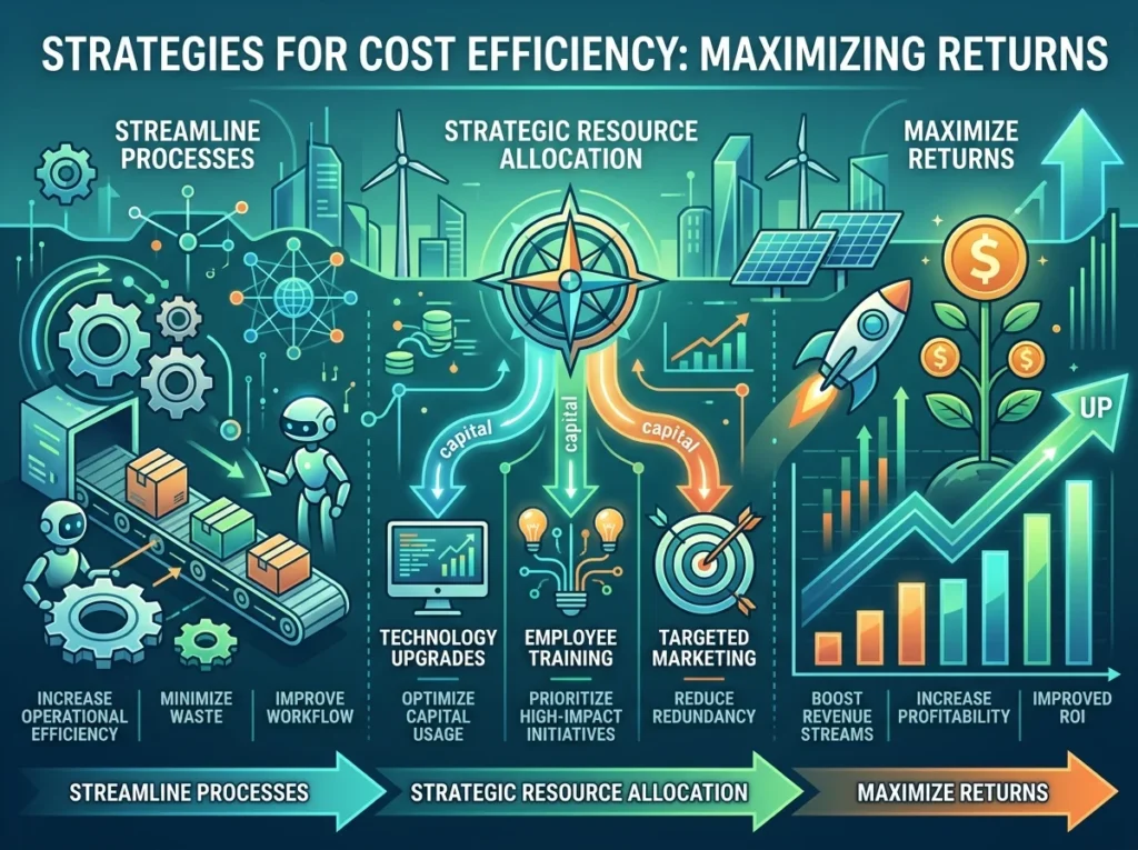 Strategies for Cost Efficiency Maximizing Returns