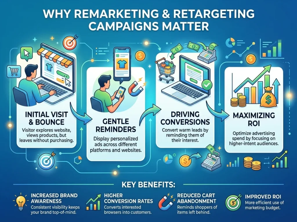 Why Remarketing Retargeting Campaigns Matter