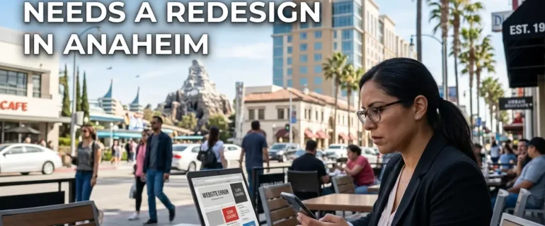 5 Signs Your Business Website Needs a Redesign in Anaheim