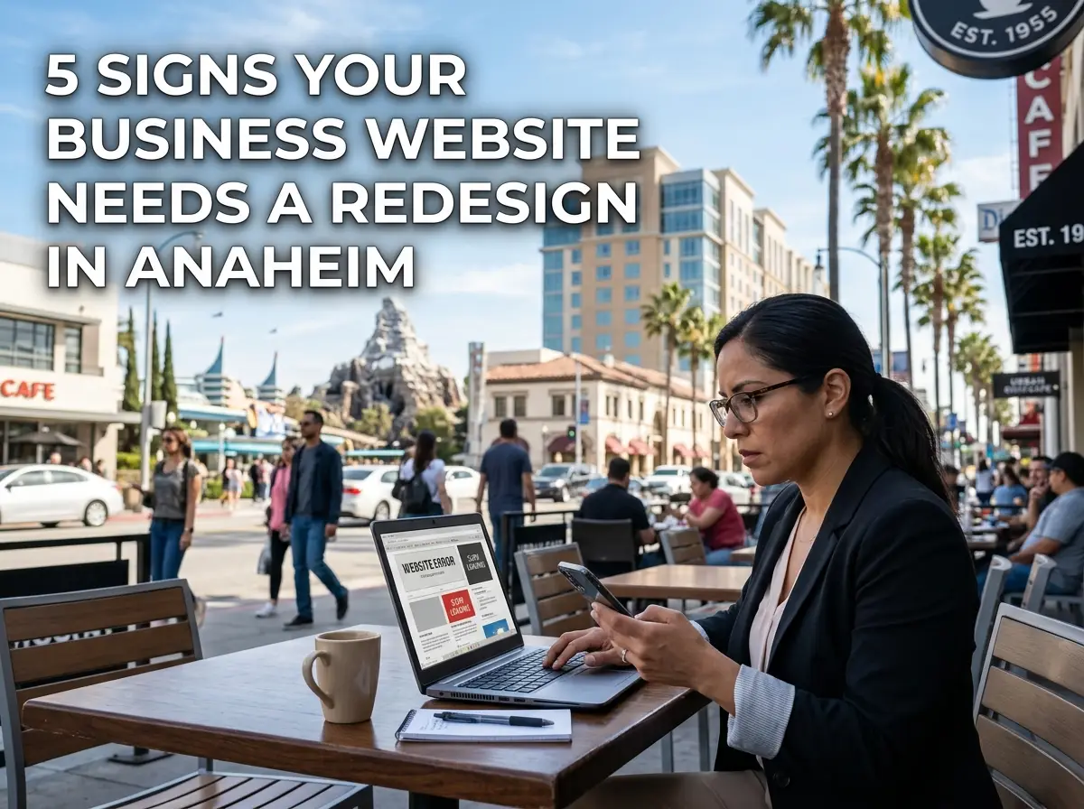 5 Signs Your Business Website Needs a Redesign in Anaheim