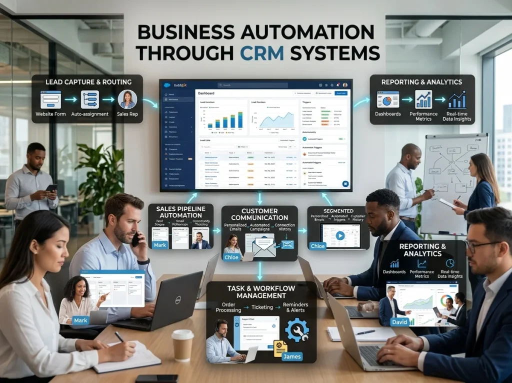 Business Automation Through CRM Systems