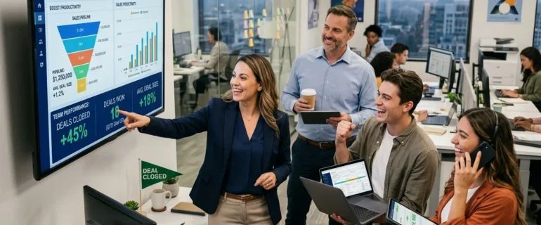 CRM Benefits for Sales Teams Boost Productivity & Close More Deals