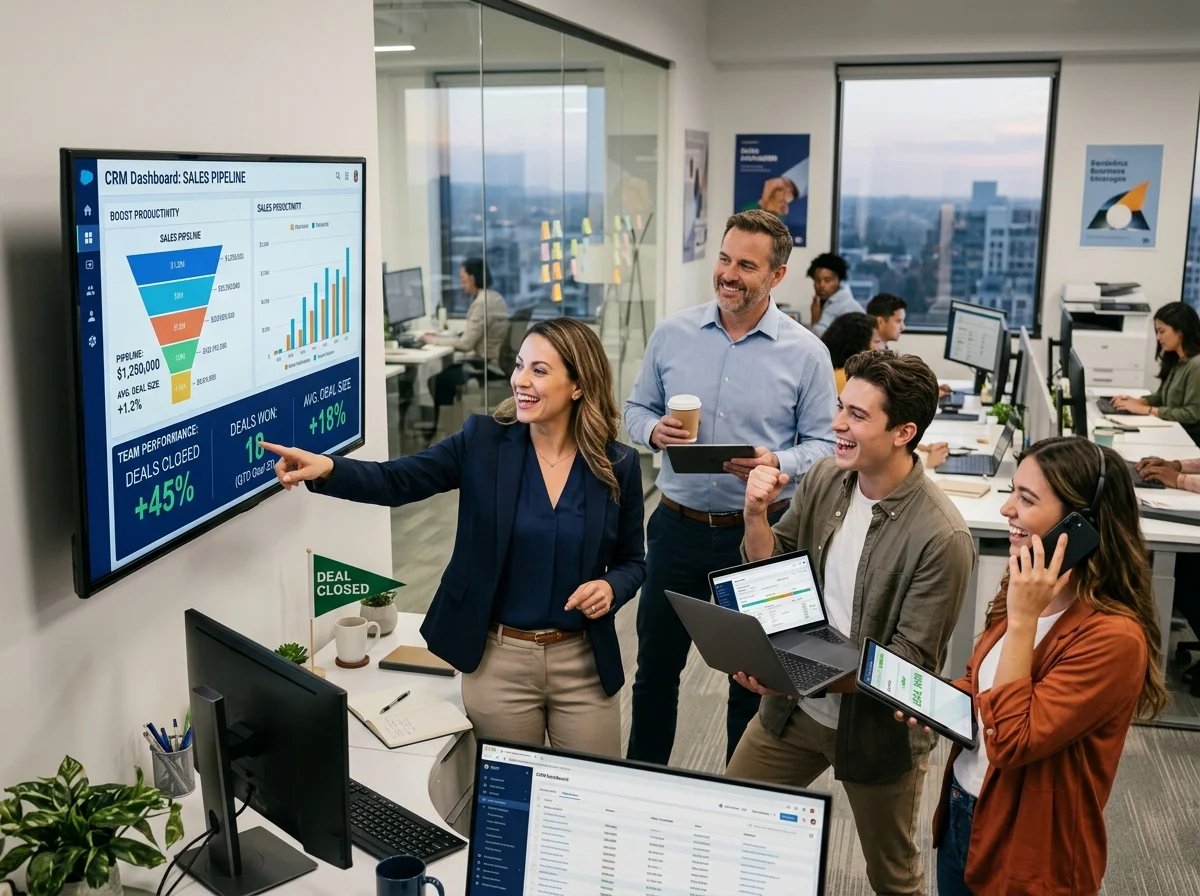 CRM Benefits for Sales Teams Boost Productivity & Close More Deals