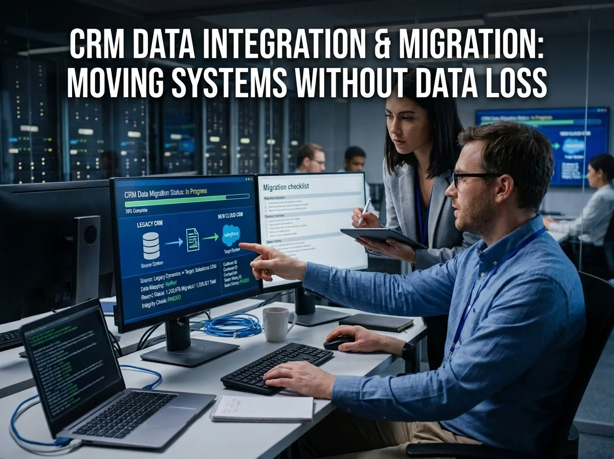 CRM Data Integration & Migration Moving Systems Without Data Loss