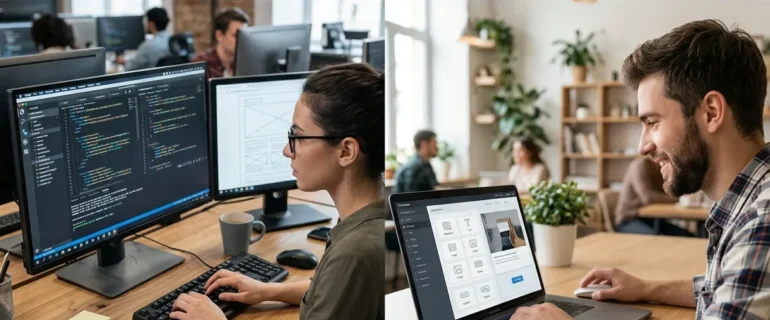 Custom Website Development vs. Website Builders What’s the Real Difference
