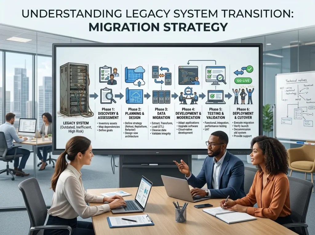 Understanding Legacy System Transition Migration Strategy