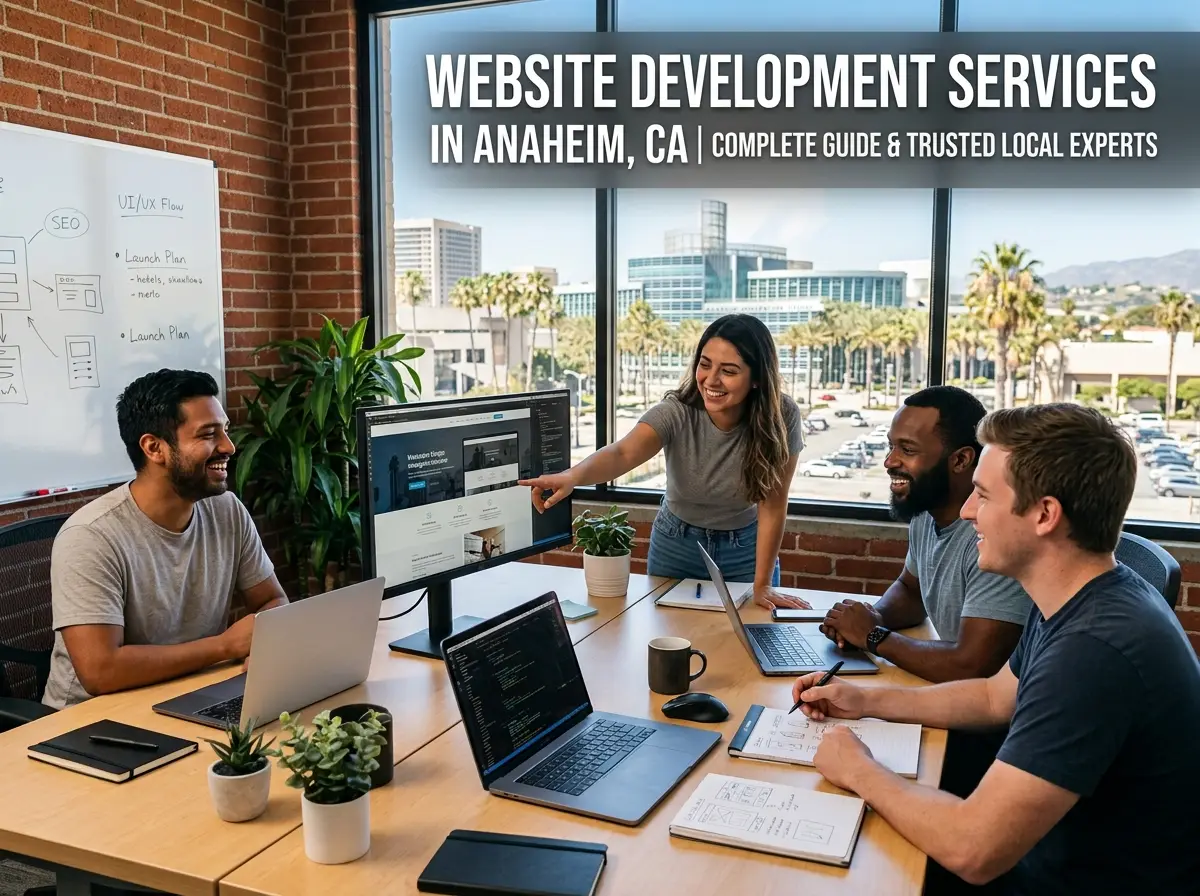 Website Development Services in Anaheim, CA Complete Guide & Trusted Local Experts