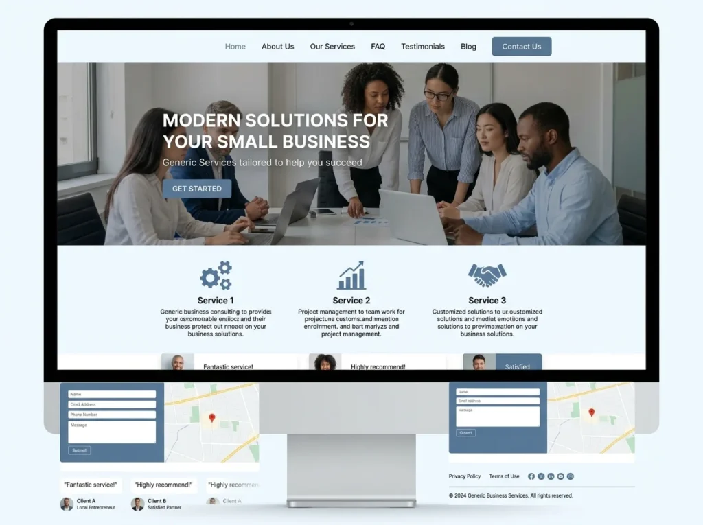 What Should a Small Business Website Include