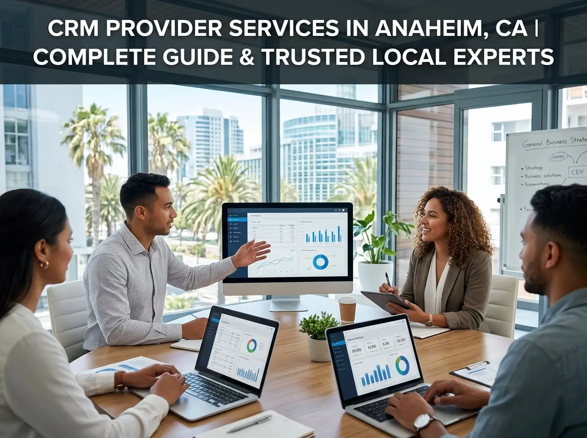 CRM Provider Services in Anaheim, CA Complete Guide & Trusted Local Experts
