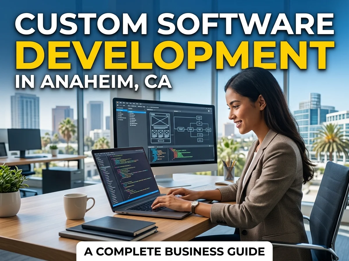 Custom Software Development in Anaheim, CA A Complete Business Guide