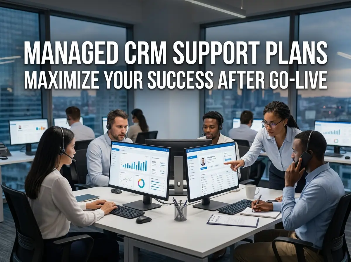 Managed CRM Support Plans What’s Included After Go-Live